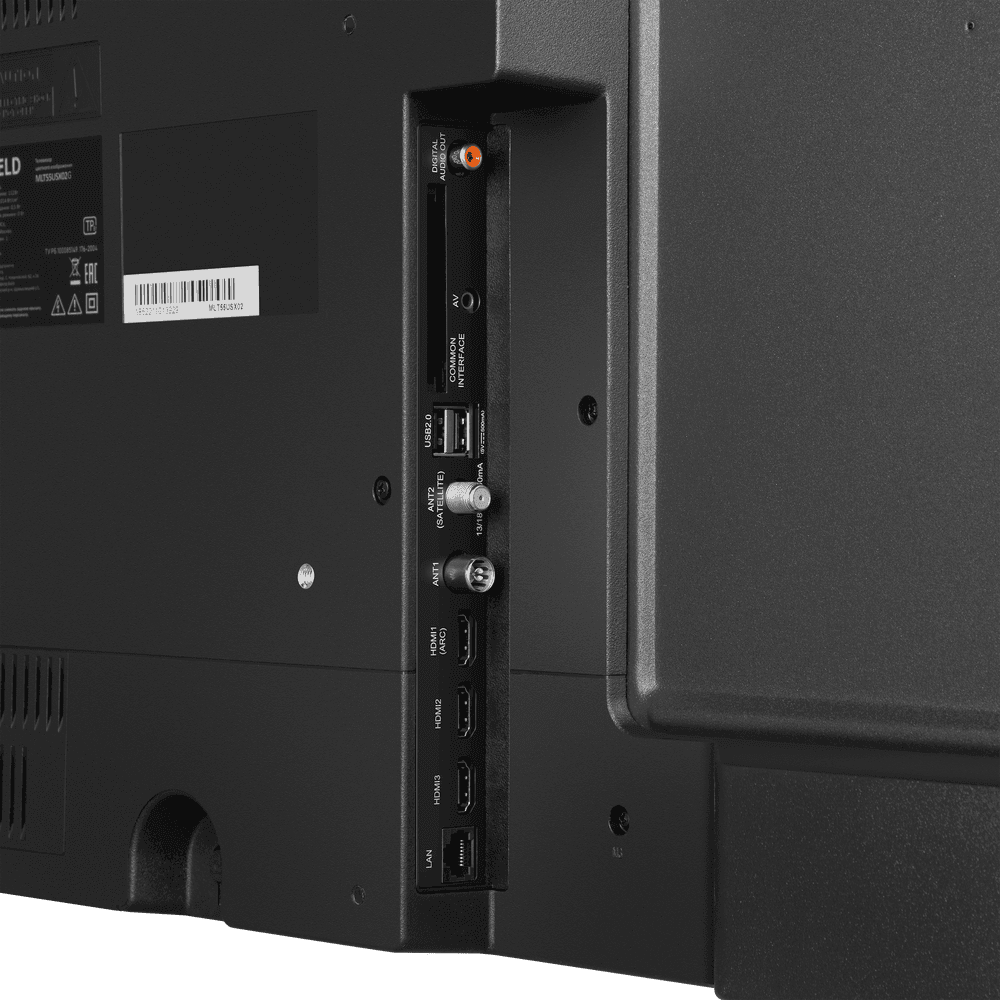 4K Ultra HD  Android TV телевизор Maunfeld MLT55USD02G