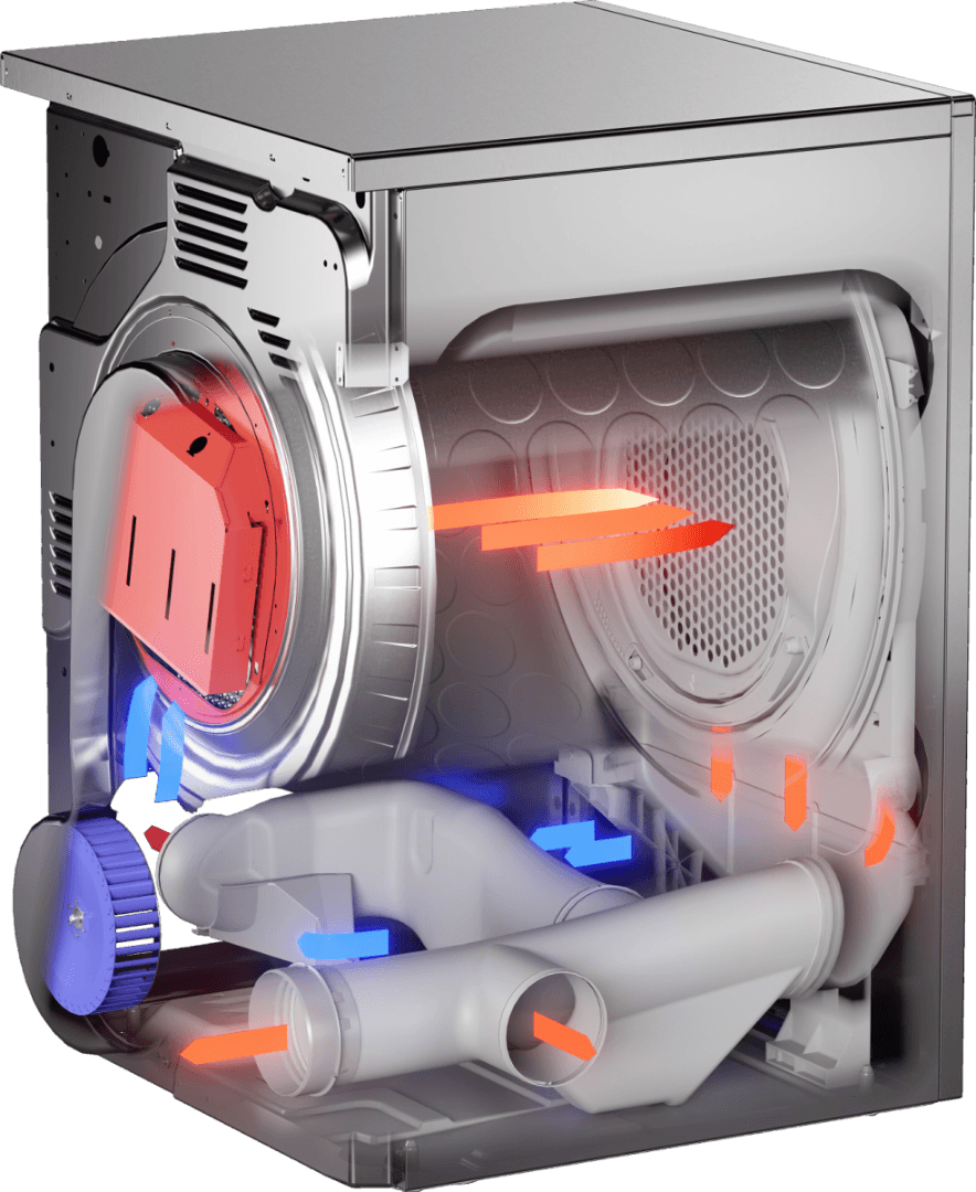 Отдельностоящая сушильная машина Asko TDC1773V.T  Professional