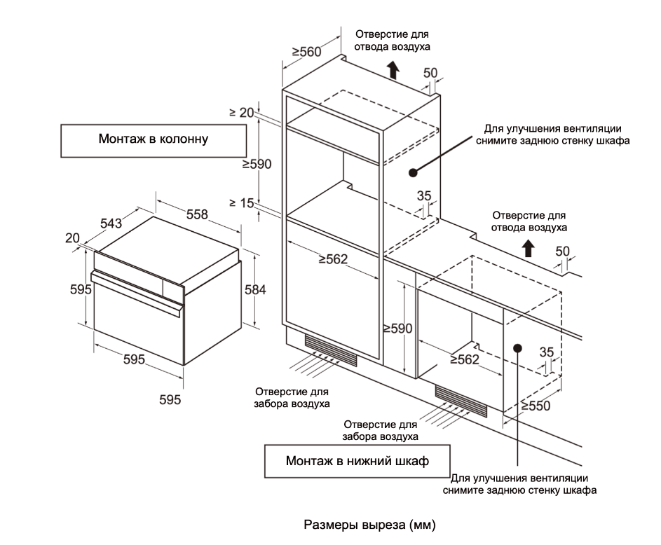 Электрический духовой шкаф Graude BMDP 60.2 S