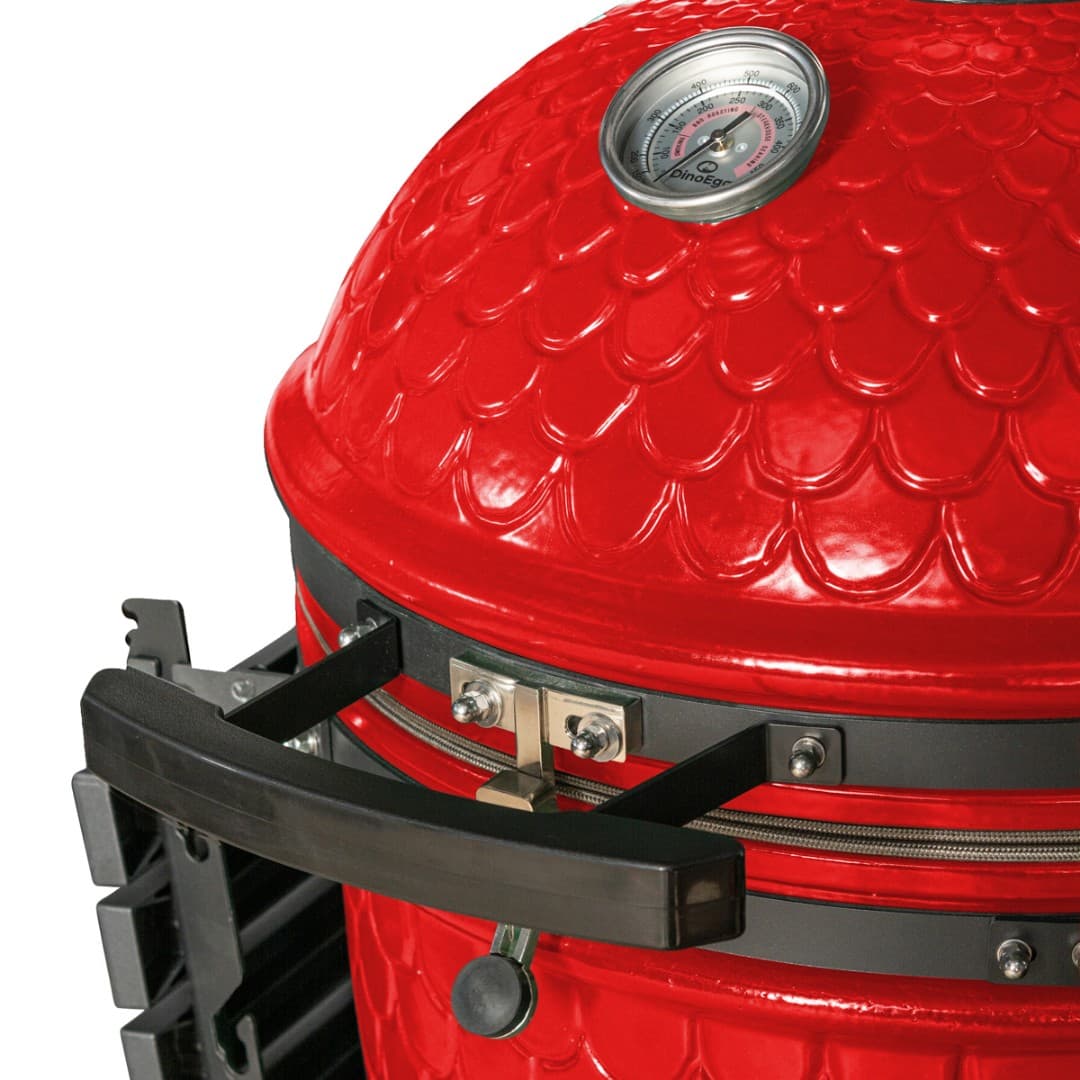 Керамический гриль-барбекю DinoEgg Classic Red