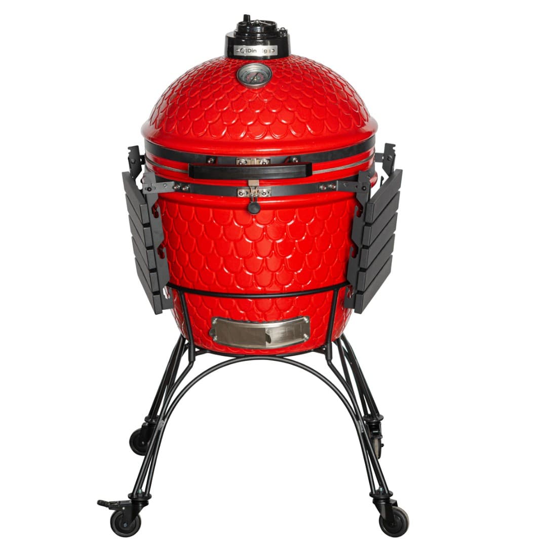 Керамический гриль-барбекю DinoEgg Classic Red