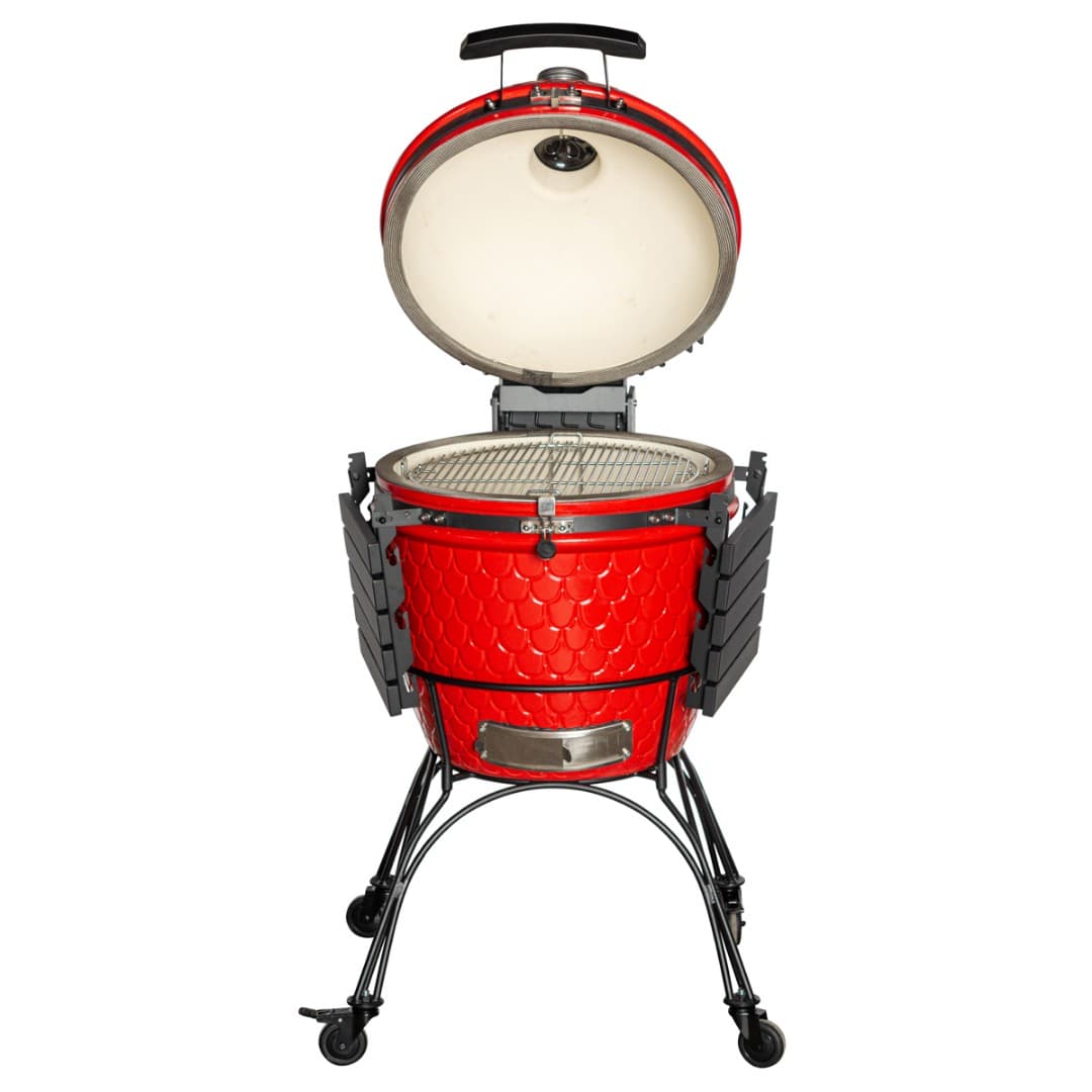 Керамический гриль-барбекю DinoEgg Classic Red