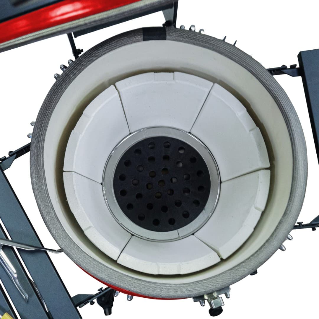 Керамический гриль-барбекю DinoEgg Classic Red