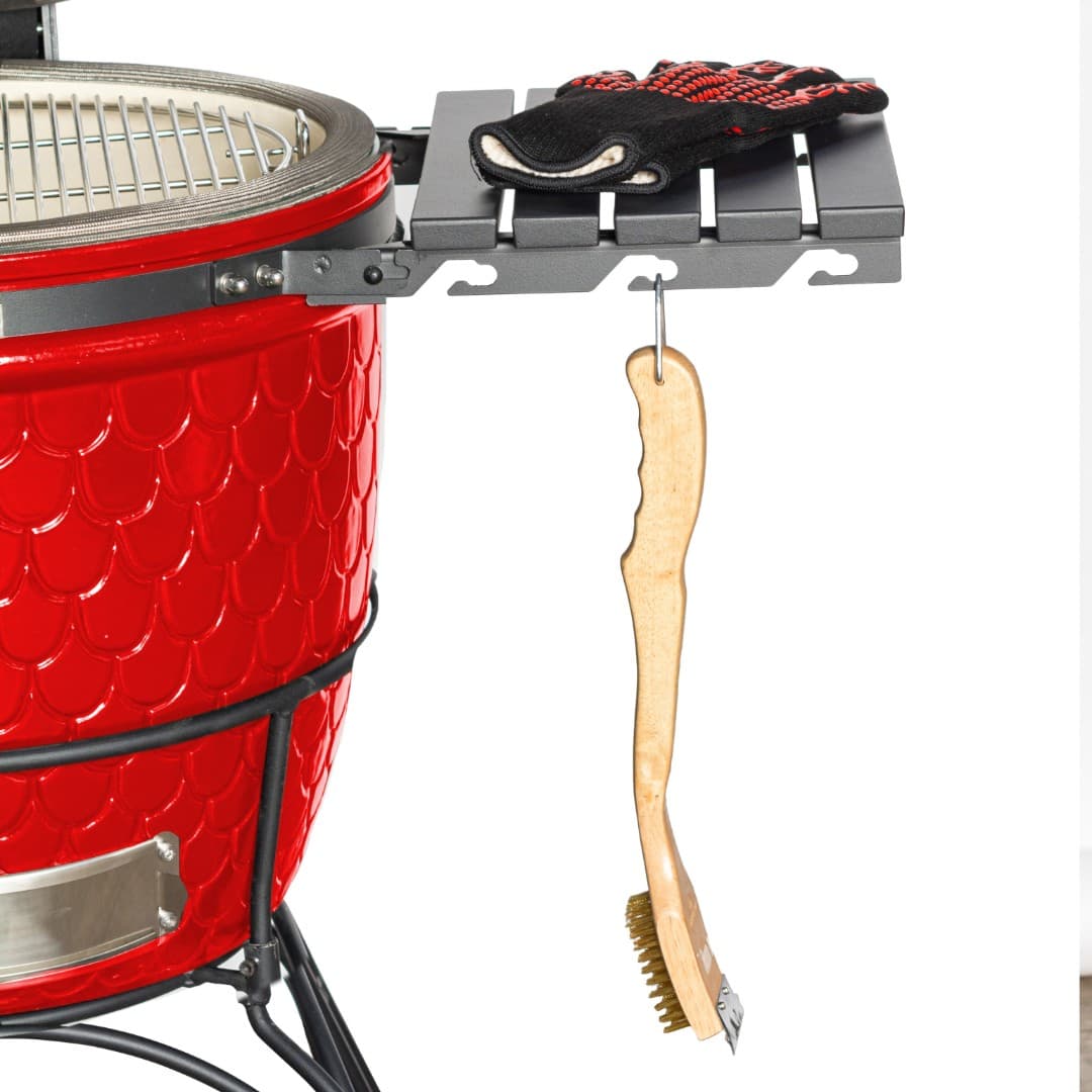 Керамический гриль-барбекю DinoEgg Classic Red