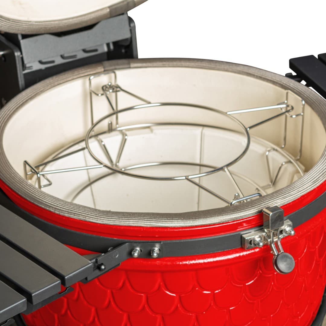 Керамический гриль-барбекю DinoEgg Classic Red