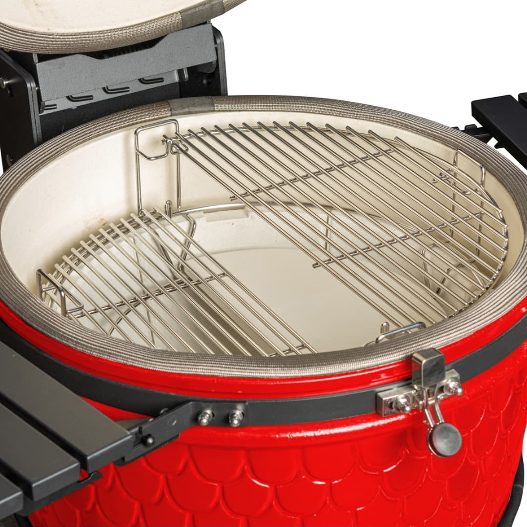 Керамический гриль-барбекю DinoEgg Classic Red