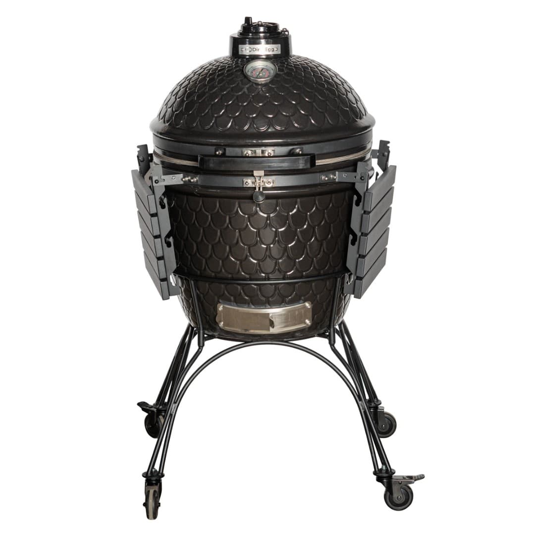 Керамический гриль-барбекю DinoEgg Classic Black