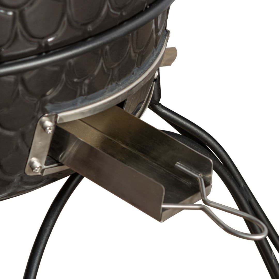 Керамический гриль-барбекю DinoEgg Classic Black