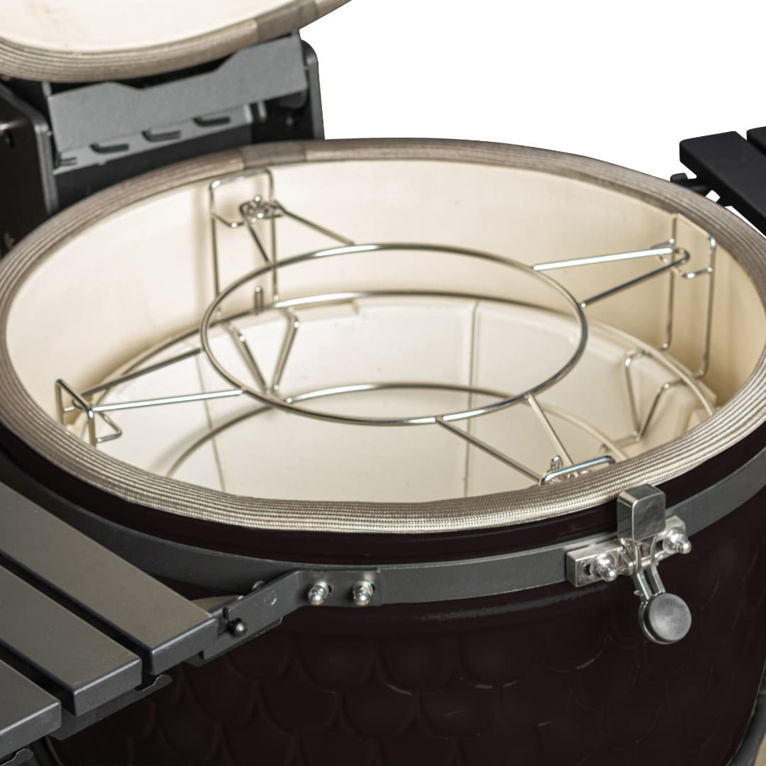 Керамический гриль-барбекю DinoEgg Classic Black