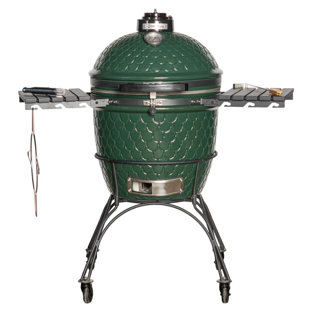 Керамический гриль-барбекю DinoEgg Classic Green