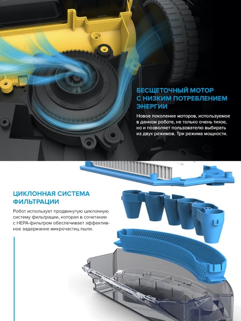 Робот-пылесос Genio LASER L650