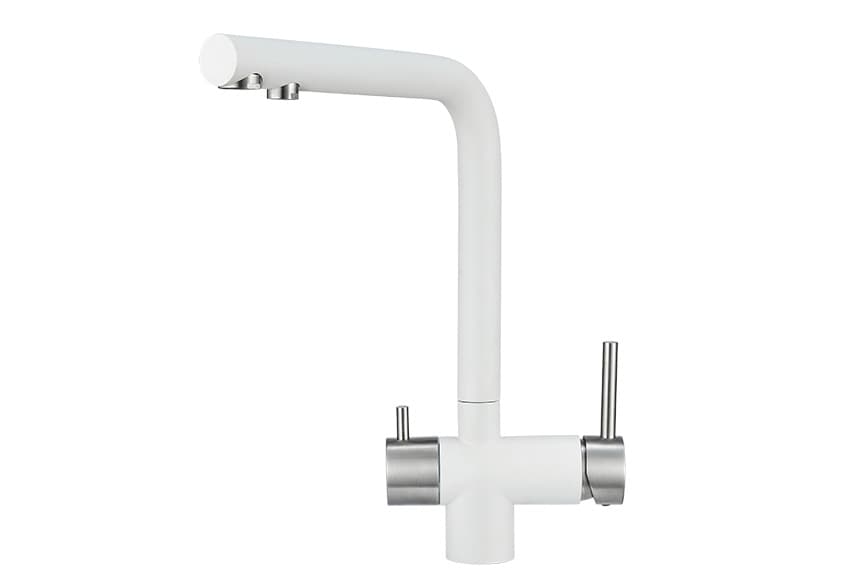 Смеситель Granula 2305 арктик (белый)