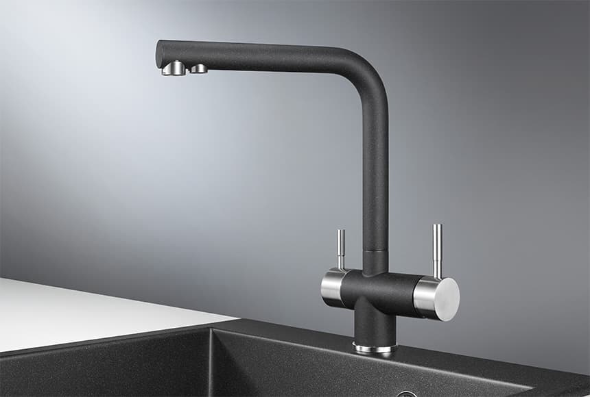 Смеситель Granula 2305 черный