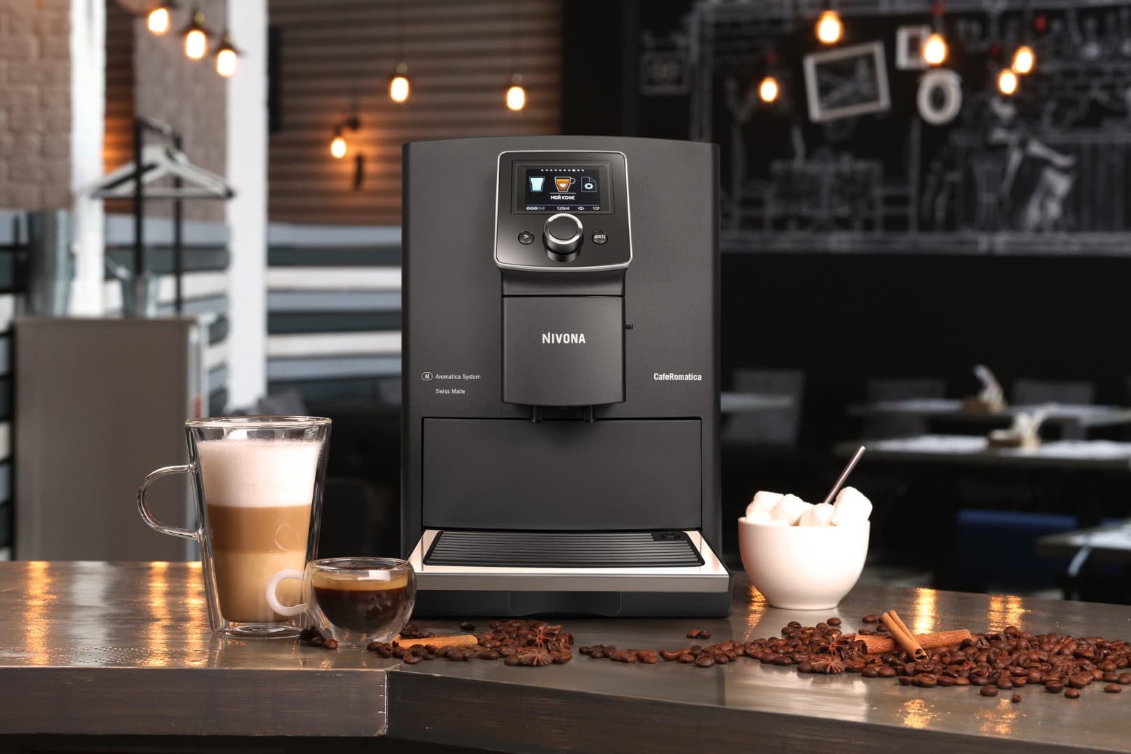 Отдельностоящая кофемашина Nivona CafeRomatica NICR 820