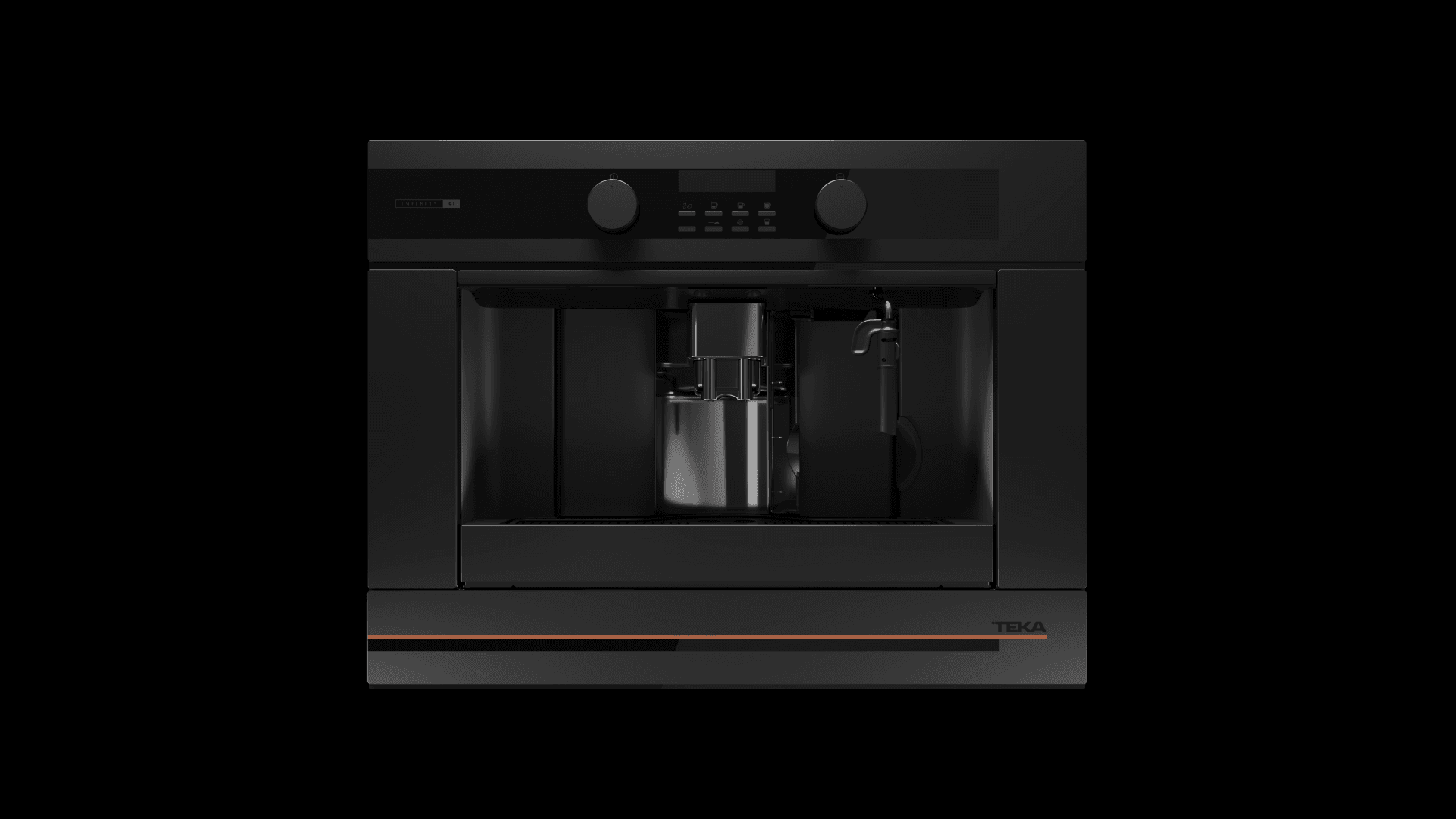 Встраиваемая кофемашина Teka CLC 85-G1 GM Infinity Matt Black
