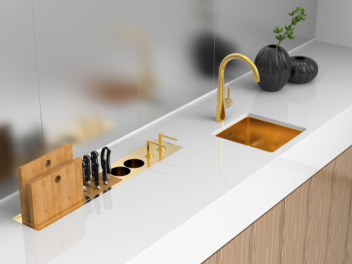 Блок системы KANTERA Panama Slim, Eureka Gold, PSR900-EG