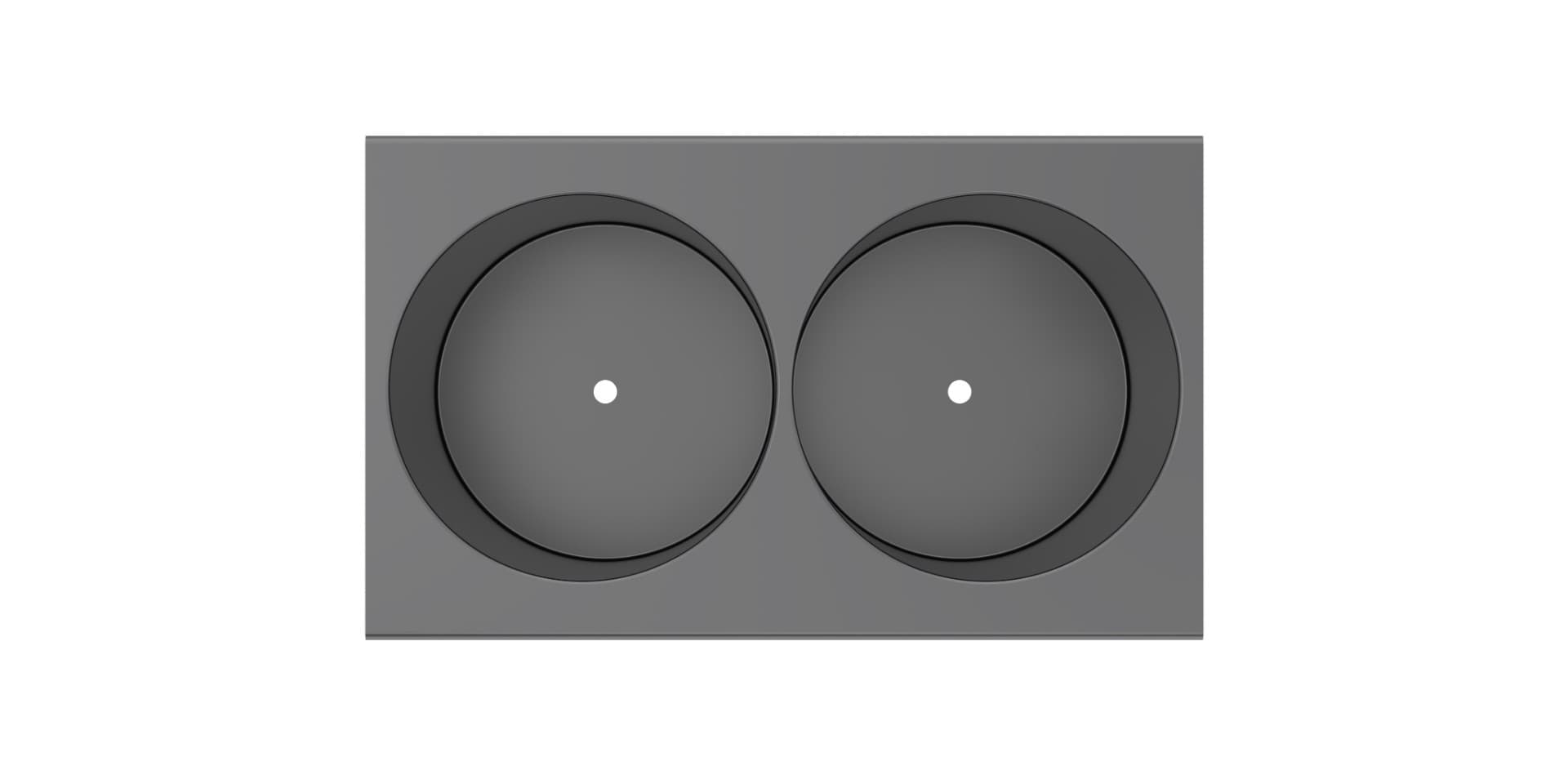 Модуль под бутылки KANTERA Panama Slim, Black Pearl, PSR001-2-3-BP