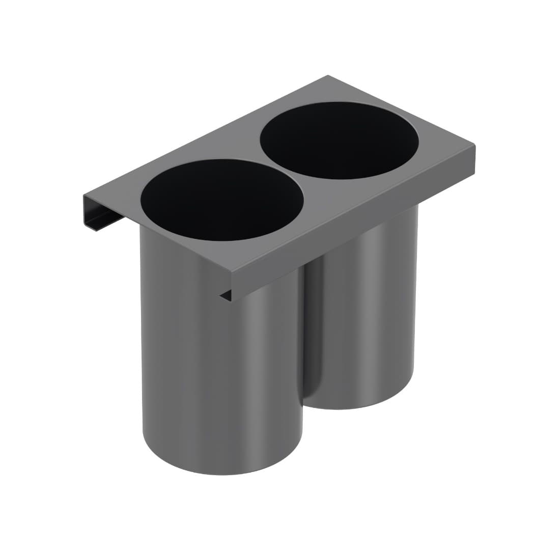 Модуль под бутылки KANTERA Panama Slim, Black Pearl, PSR001-2-3-BP