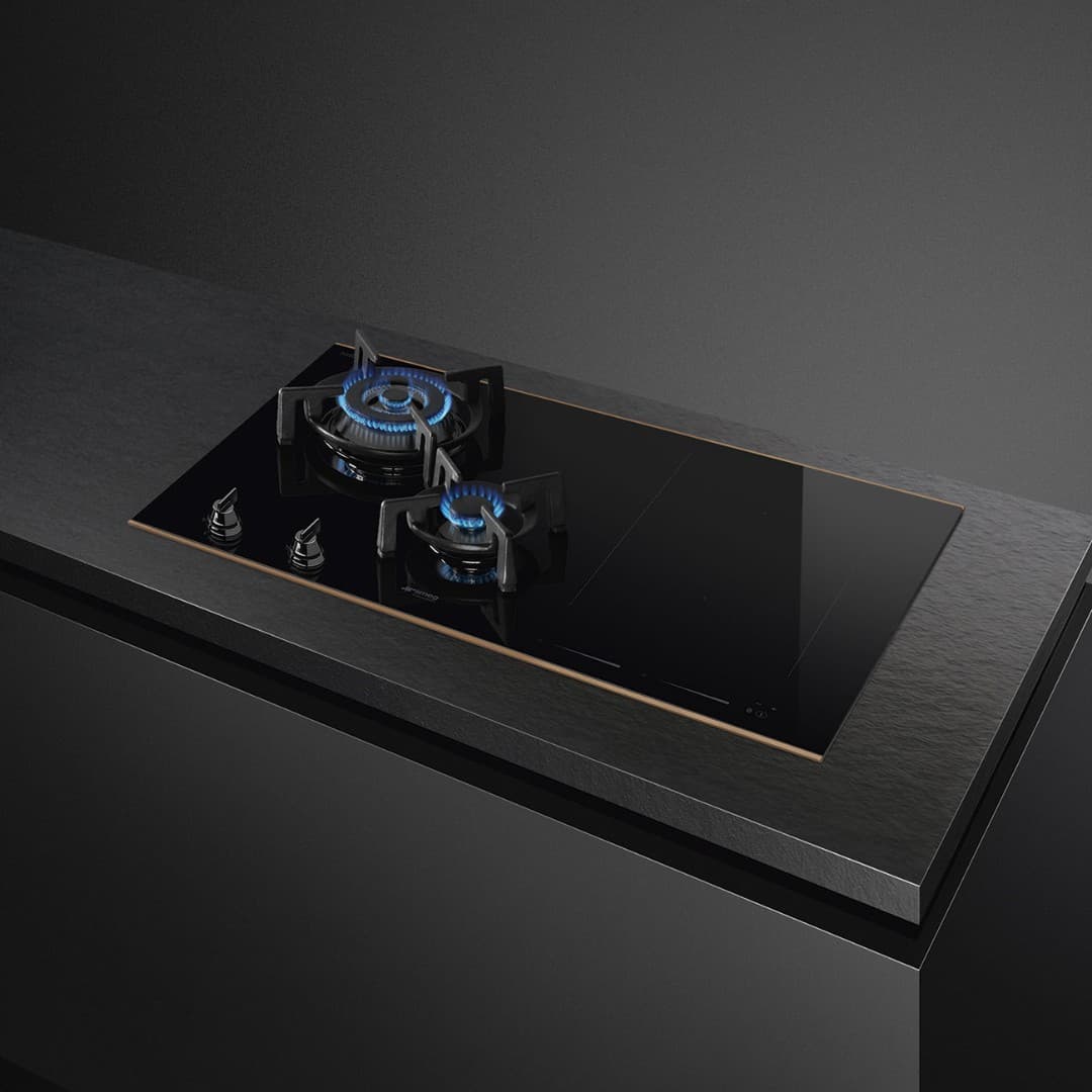 Комбинированная варочная панель Smeg PM6743R