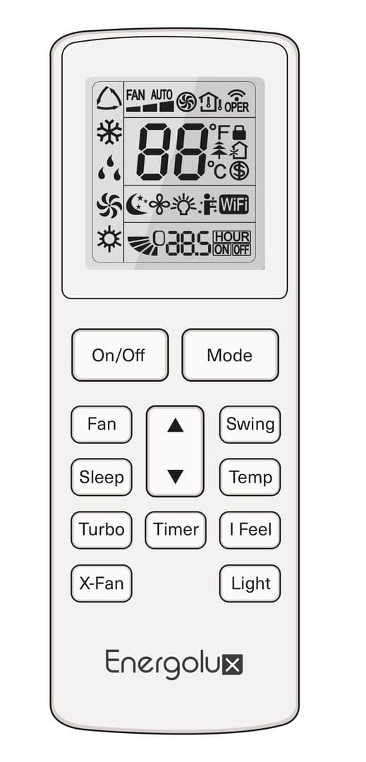 Настенная сплит-система Energolux Champery SAS18CH1-AI/SAU18CH1-AI
