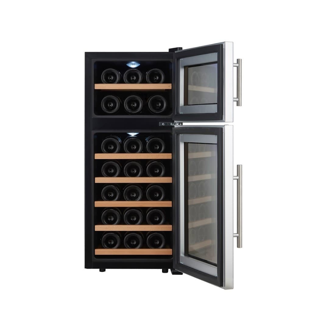 Отдельностоящий винный шкаф Cavanova CV021-2TNS
