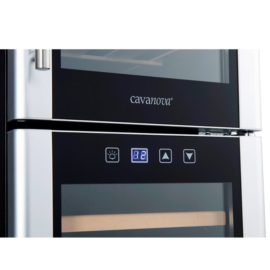 Отдельностоящий винный шкаф Cavanova CV021-2TNS