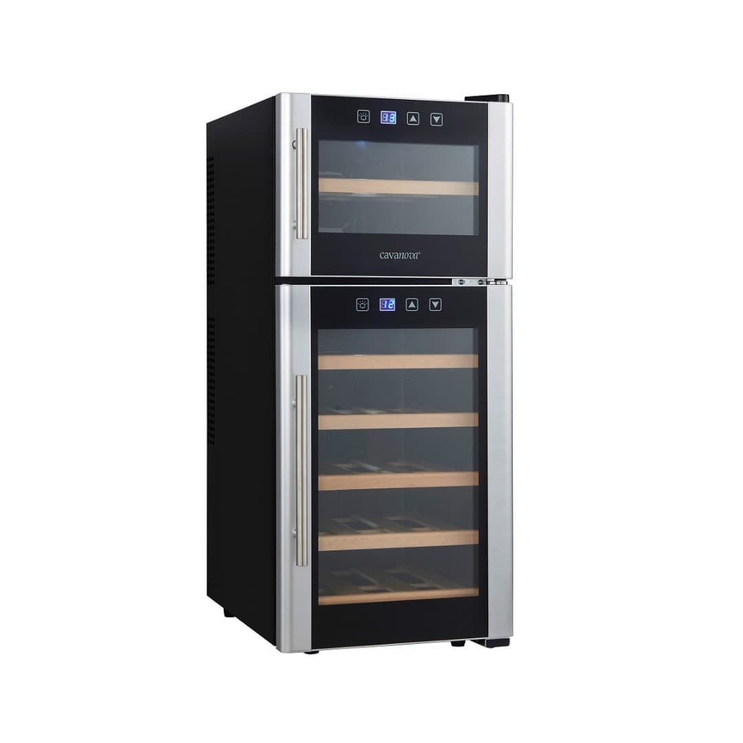Отдельностоящий винный шкаф Cavanova CV021-2TNS
