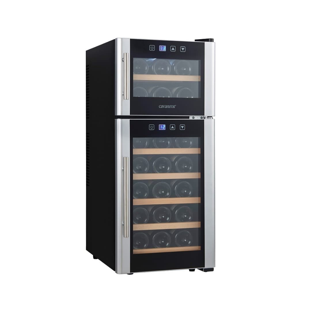 Отдельностоящий винный шкаф Cavanova CV021-2TNS
