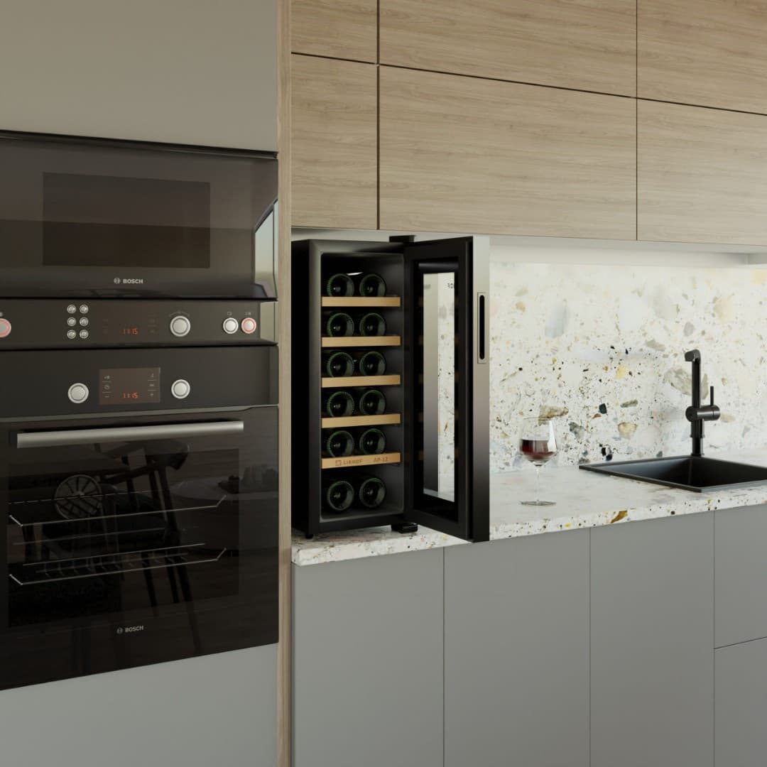 Отдельностоящий винный шкаф Libhof AP-12