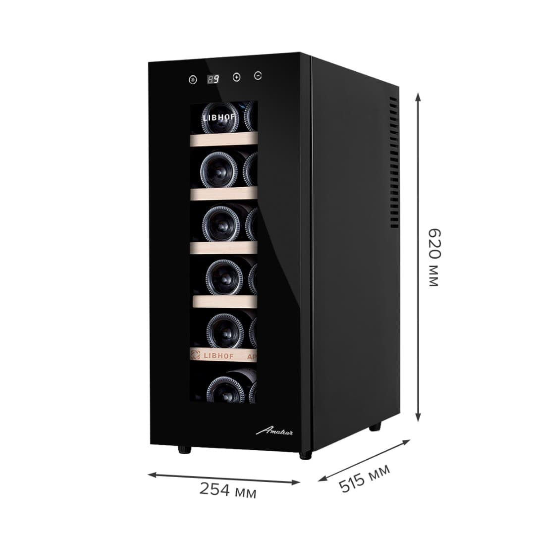 Отдельностоящий винный шкаф Libhof AP-12