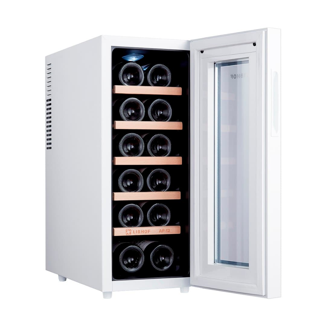 Отдельностоящий винный шкаф Libhof AP-12 white