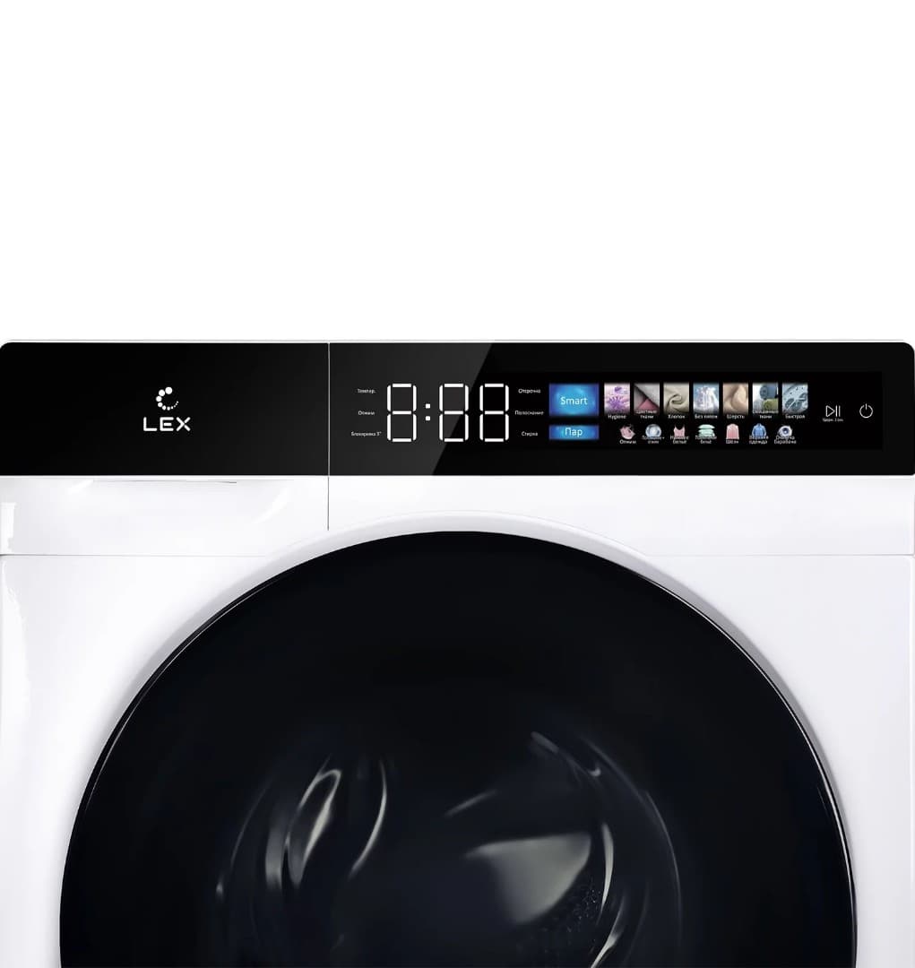 Отдельностоящая стиральная машина Lex LWM10012WBLITHD