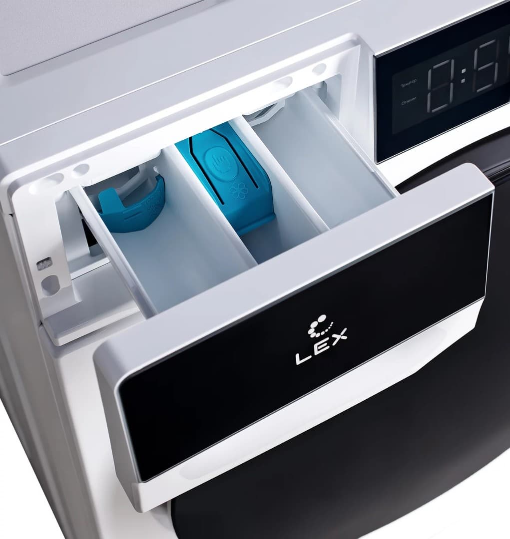 Отдельностоящая стиральная машина Lex LWM10012WBLITHD