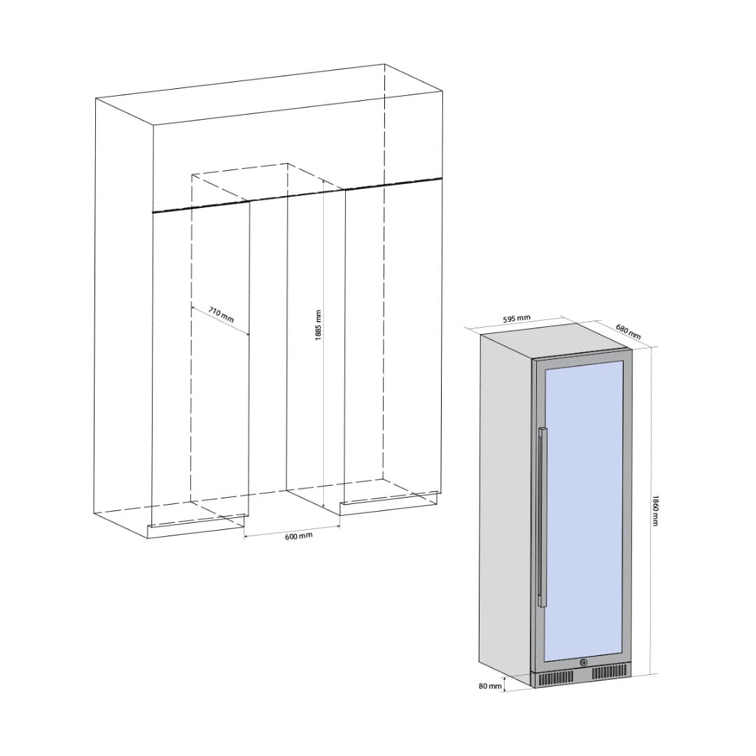 Шкаф для вызревания мяса Libhof DA-415