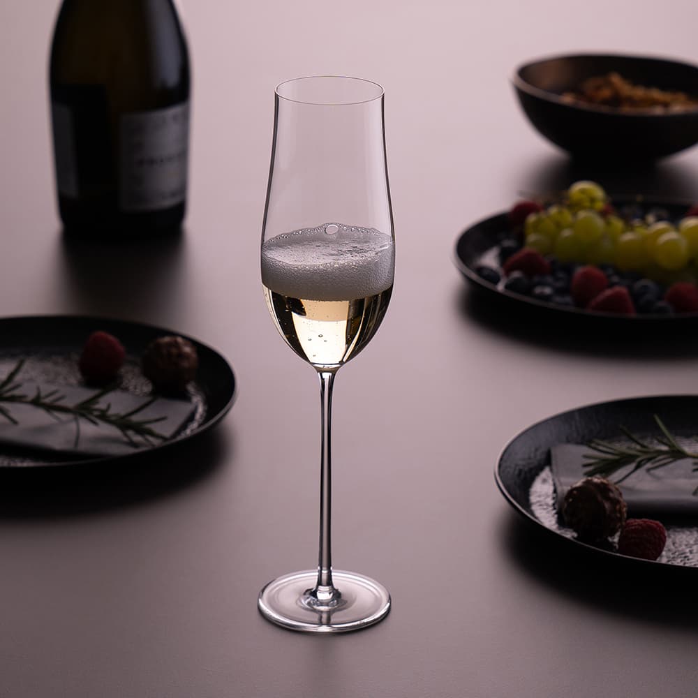 Набор из 2-х бокалов для шампанского Champagne 220 мл Halimba Crystal 1800-05-2