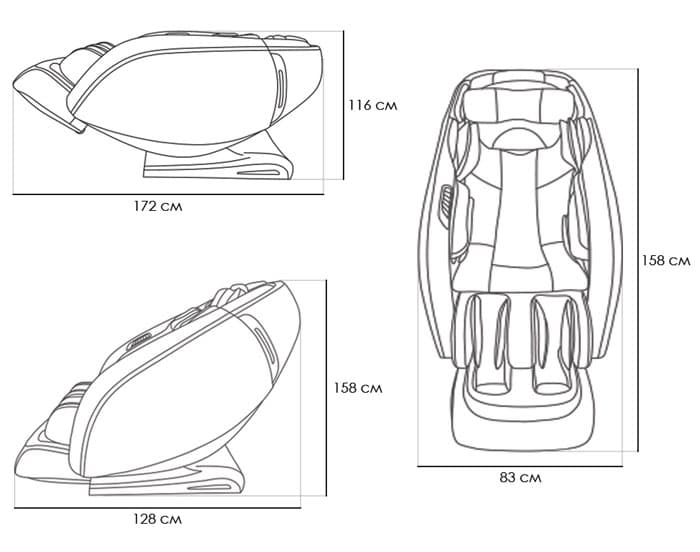 Массажное кресло Takasima Venerdi AIR