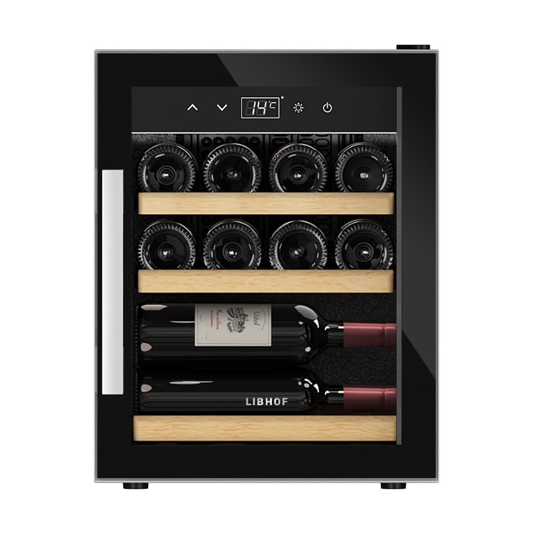 Отдельностоящий винный шкаф Libhof GQ-12 Black