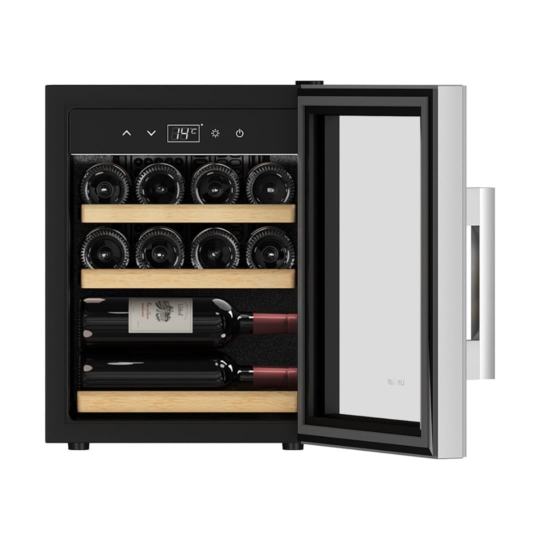 Отдельностоящий винный шкаф Libhof GQ-12 Black