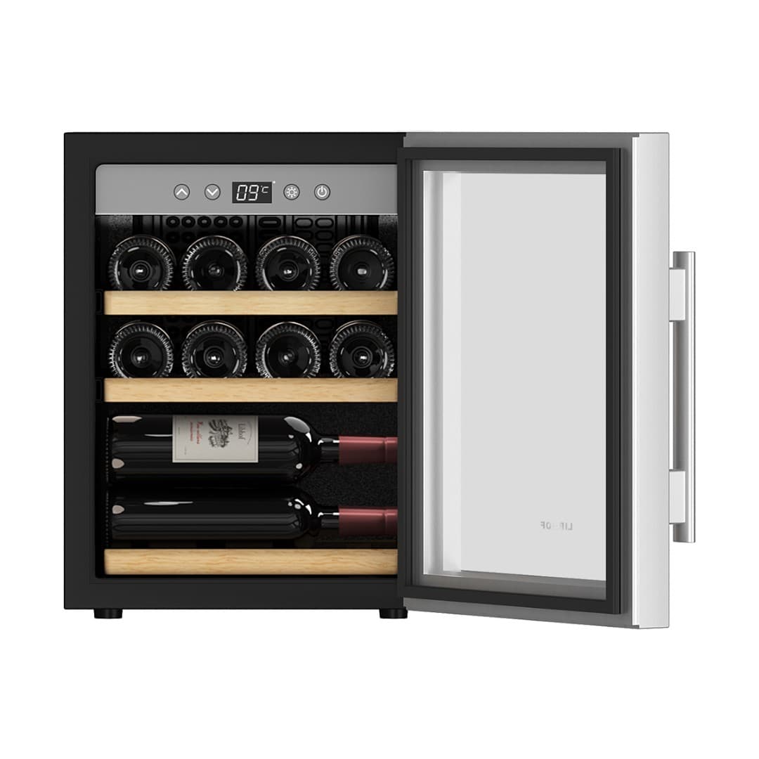 Отдельностоящий винный шкаф Libhof GQ-12 Silver