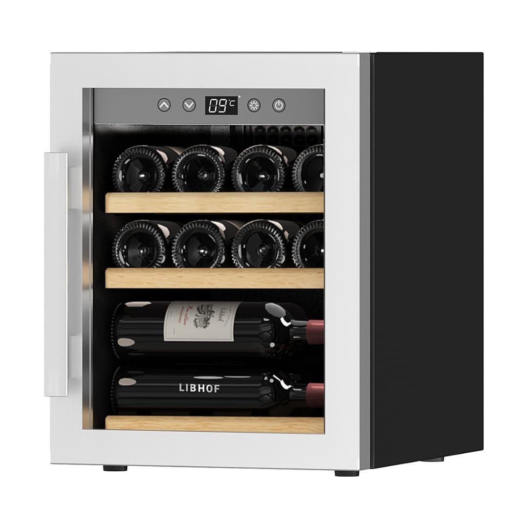 Отдельностоящий винный шкаф Libhof GQ-12 Silver
