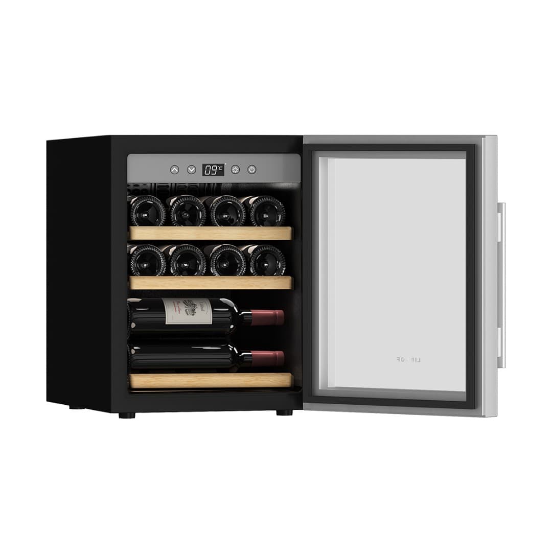 Отдельностоящий винный шкаф Libhof GQ-12 Silver