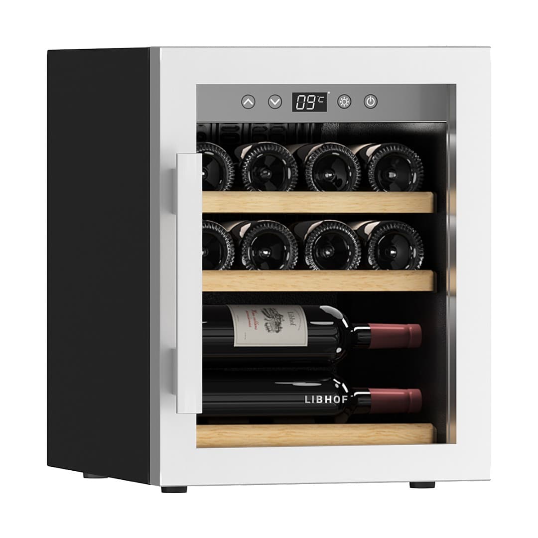 Отдельностоящий винный шкаф Libhof GQ-12 Silver