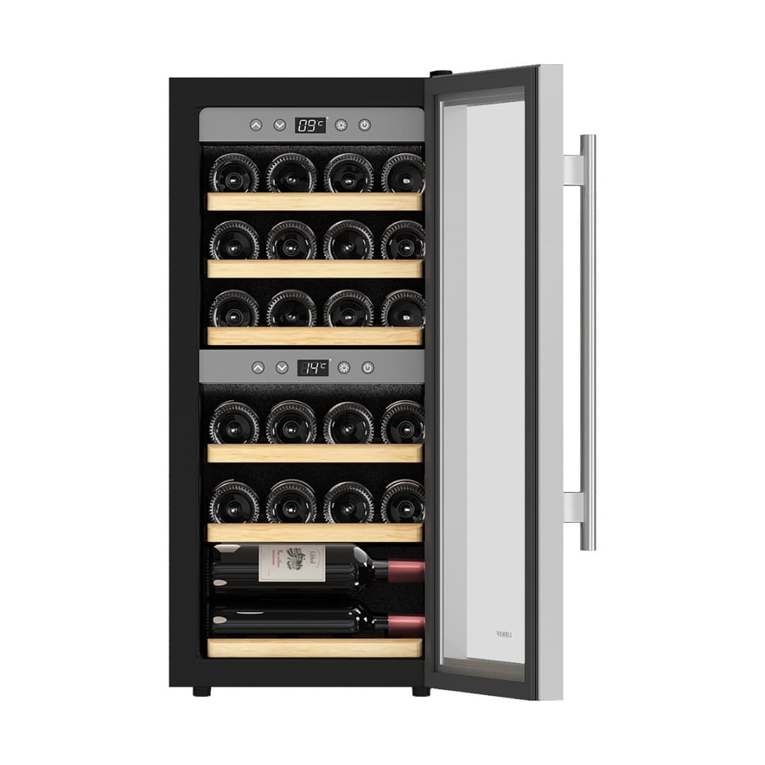 Отдельностоящий винный шкаф Libhof GQD-24 Silver