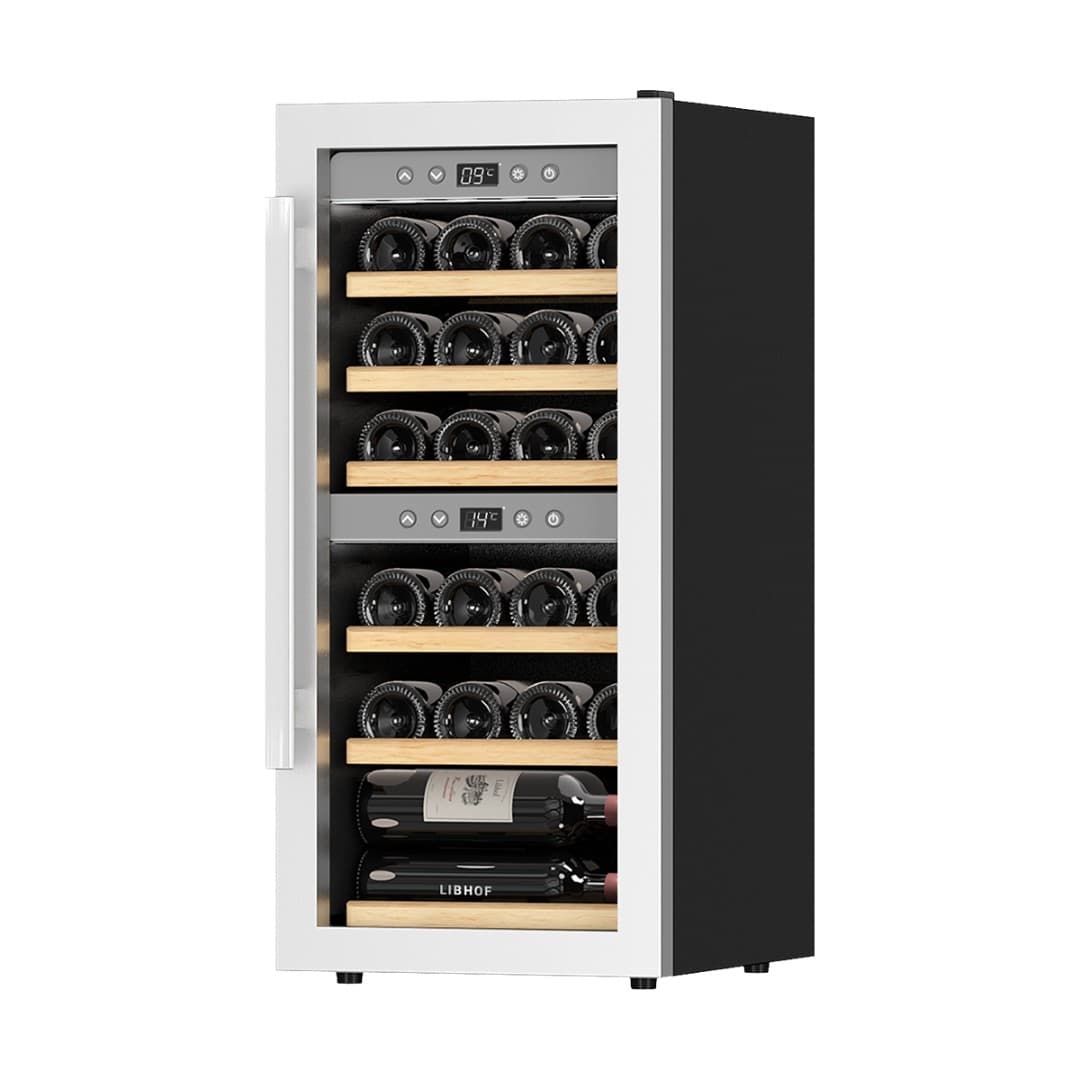 Отдельностоящий винный шкаф Libhof GQD-24 Silver