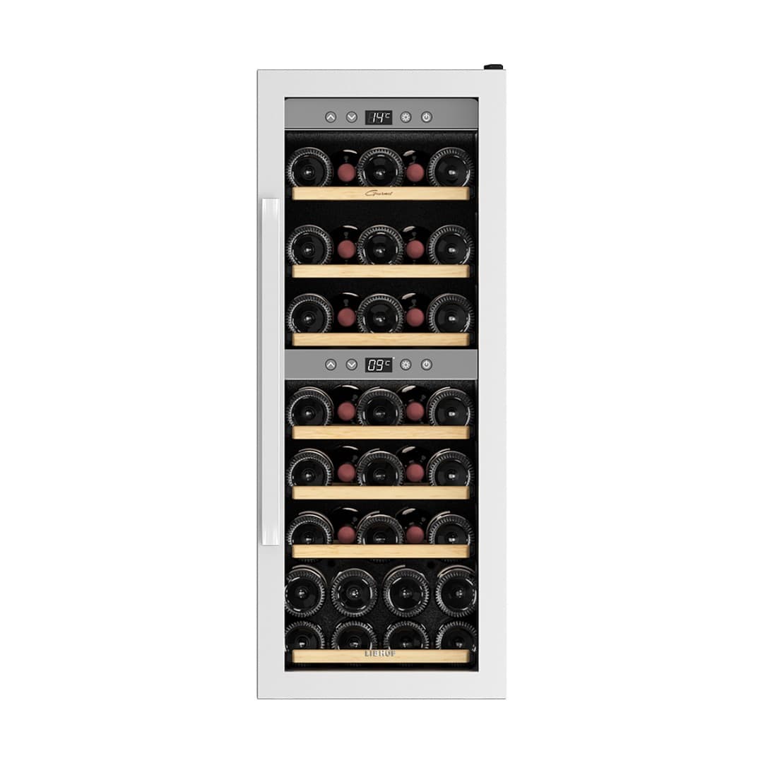 Отдельностоящий винный шкаф Libhof GQD-38 Silver
