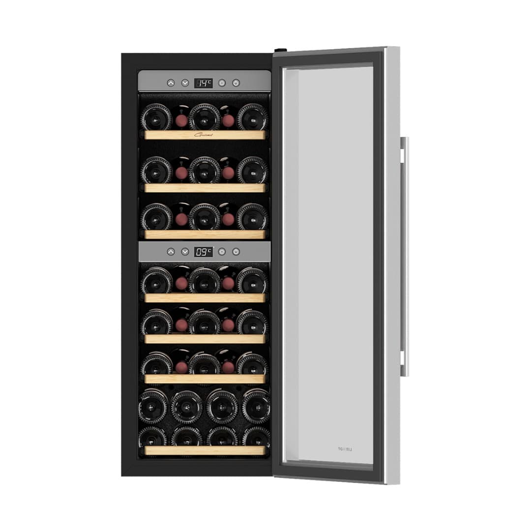 Отдельностоящий винный шкаф Libhof GQD-38 Silver