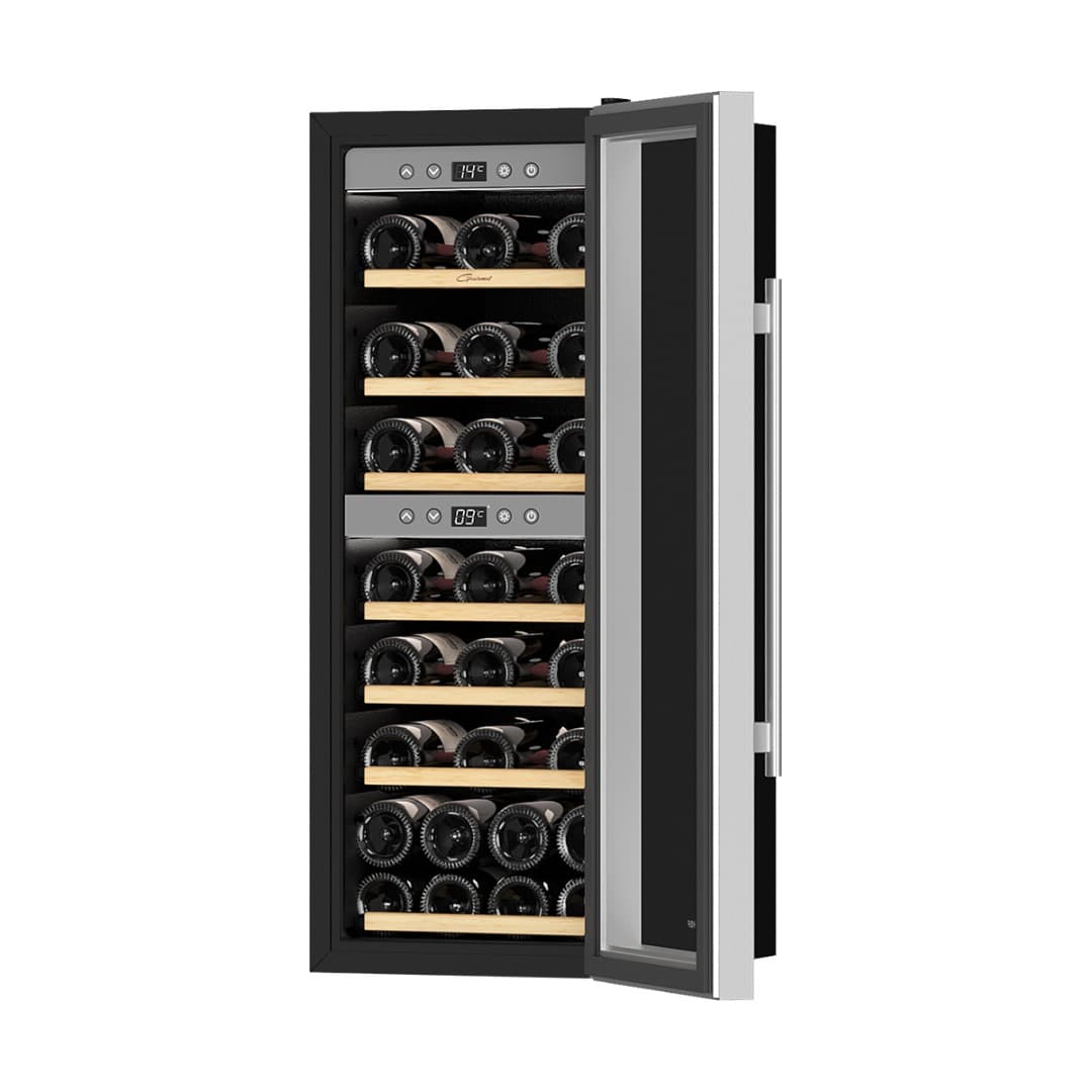 Отдельностоящий винный шкаф Libhof GQD-38 Silver