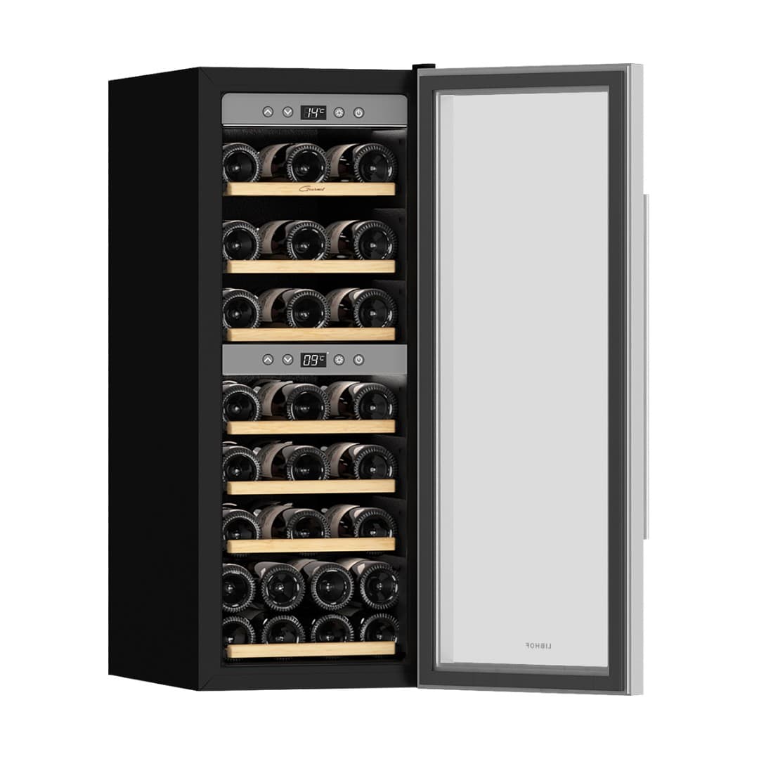 Отдельностоящий винный шкаф Libhof GQD-38 Silver
