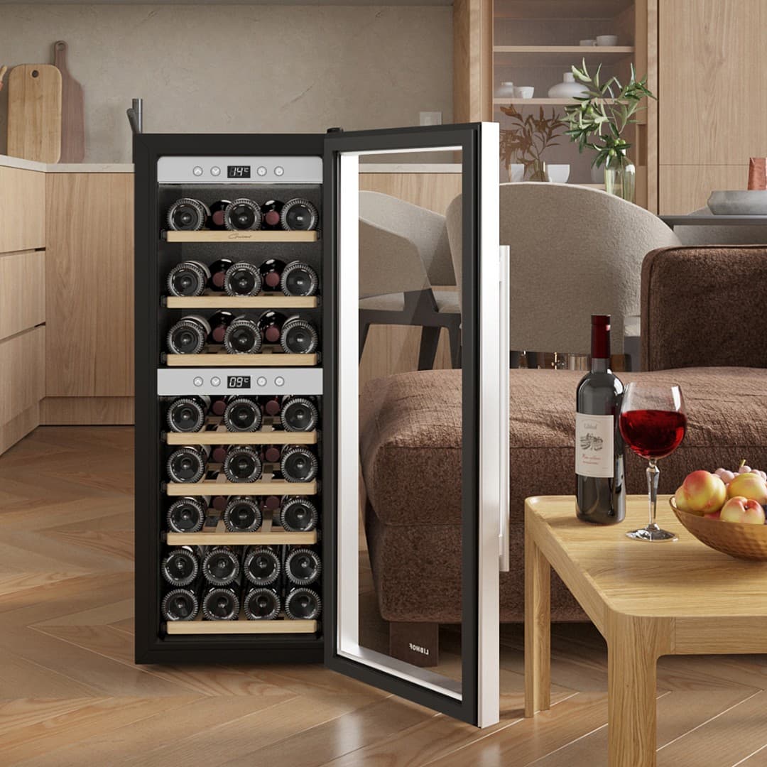 Отдельностоящий винный шкаф Libhof GQD-38 Silver