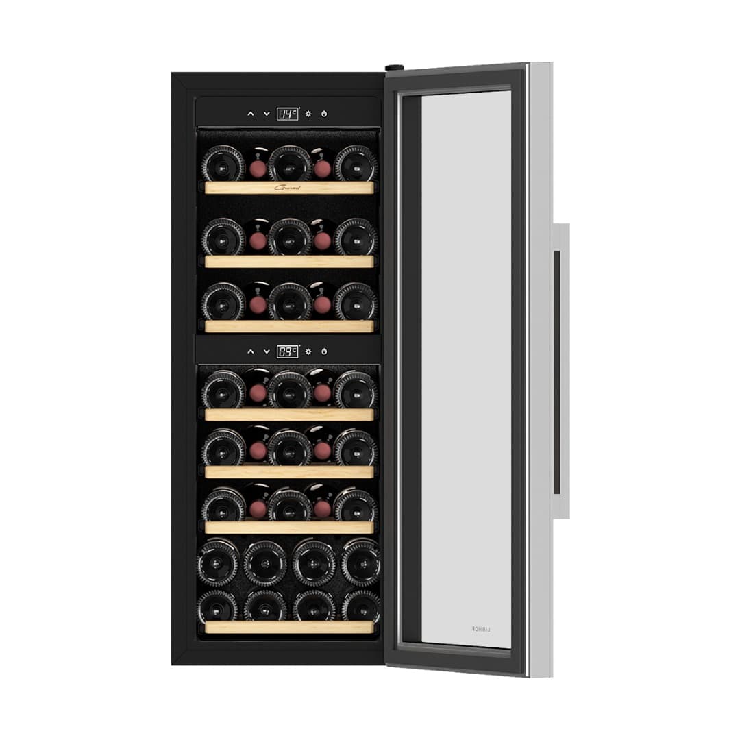 Отдельностоящий винный шкаф Libhof GQD-38 Black